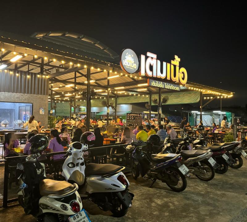 เซ้งด่วนร้านอาหารบุฟเฟ่ นนทบุรี ตลาดใหม่เรวดี หลังDIY ที่จอดรถเยอะกว่า 70 คัน