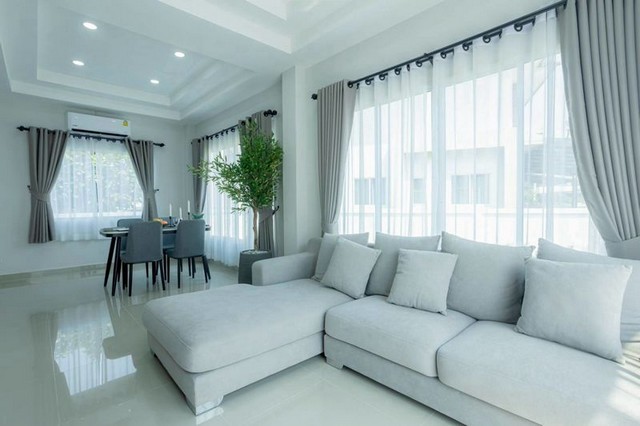 บ้านสร้างใหม่ 2 ชั้น โมเดิร์นคอมเทมโพรารี่ โซนสันทราย