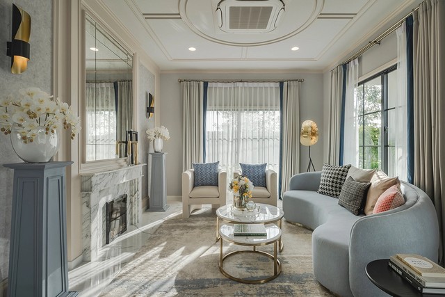 บ้านเดี่ยวหลังใหญ่โครงการใหม่ เศรษฐสิริ ราชพฤกษ์-นครอินทร์  by แสนสิริ  บางใหญ่ นนทบุรี