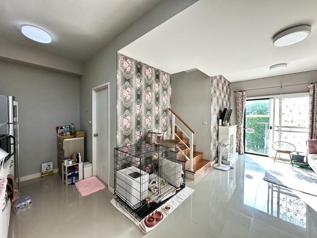 ให้เช่า! ทาวน์เฮ้าส์ 2 ชั้น หลังมุม ม.คอนเนค 43 วงแหวน–รามอินทรา 2 ✨ ตกแต่งครบ