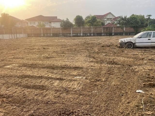 ขายที่ดิน รามอินทรา14 (มัยลาภ) 506.8 ตรว. ถมสูง 1.5 เมตร พร้อมล้อมรั้ว ใกล้รถไฟฟ้าสีชมพู