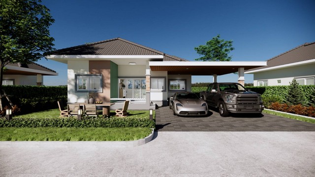 ขายบ้านใหม่สไตล์โมเดิร์นโครงการอลินรดา อำเภอเมือง จังหวัดลำปาง