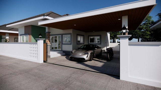 ขายบ้านใหม่สไตล์โมเดิร์นโครงการอลินรดา อำเภอเมือง จังหวัดลำปาง