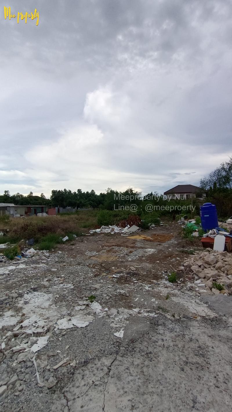 ปล่อยเช่าที่ดินเปล่า หน้าหมู่บ้าน พฤกษา วิลเลจ 7 พื้นที่ 1 ไร่ 1 งาน 48 ตร.ว. เปิดร้านค้า, ร้านอาหาร, คาเฟ่, คาร์แคร์, โกดังเก็บของ ME-205