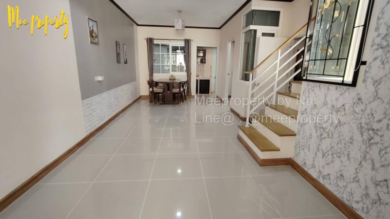 ให้เช่า ทาวน์โฮมสวย 2 ชั้น หมู่บ้านโกลเด้นทาวน์ 3 สุขสวัสดิ์ พุทธบูชา ถนนพุทธบูชา 36 ขนาด 19 ตร.ว. พื้นที่ใช้สอย 113 ตร.ม. ME-179