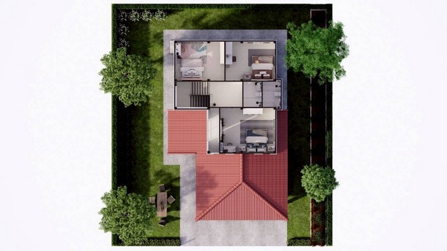 ขายบ้านเดี่ยว 2 ชั้น อำเภอเมืองลำปาง จังหวัดลำปาง เนื้อที่ 60 ตารางวา