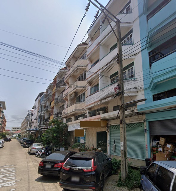 รีโนเวทใหม่ MRT หลักสอง 2.6 กม. 2นอน ซ.สุขสันต์ 2-8 อาคารพาณิชย์ 4.5 ชั้น 17ตร.วา.287ตร.ม  2 น้ำ