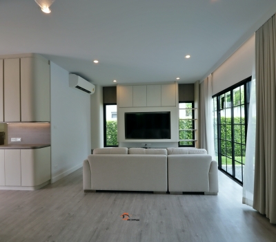 ขายบ้านเดี่ยวหรู ฮาบีเทีย ไพร์ม2 (Habitia Prime2)  บ้านใหม่ตกแต่งพรีเมียม ติดถนนใหญ่ ทำเลทอง ราชพฤกษ์–ถนน345