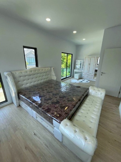 บางนาการ์เค้น ABACบางนา 2.8 กม. บางเสาธง บางบ่อ ให้เช่าบ้านเดี่ยวหรู 2 ชั้น 62ตร.วา.250ตร.ม.พร้อมเฟอร์ 3นอน  รพ.บางนา 2 1.9 กม. 3น้ำ 