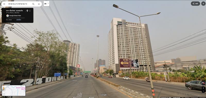 ขายที่ดินแปลงมหาศาล หัวมุมสี่แยก | ให้เช่าระยะยาว  เพียง 3 นาที ถึง Central Festival Chiangmai