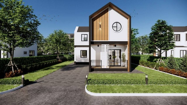 ขายบ้านเดี่ยว 2 ชั้น โครงการบ้านอลิน@อำเภอเมืองลำปาง จังหวัดลำปาง