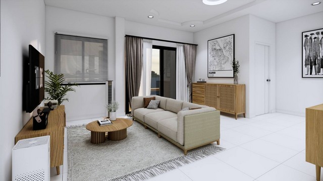 ขายบ้านเดี่ยวชั้นเดียว โครงการอลินจามเทวี อำเภอเมือง จังหวัดลำปาง