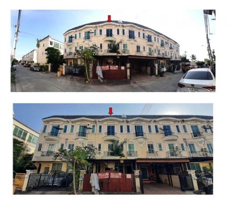 ขายทาวน์เฮ้าส์มือสอง เขตบางขุนเทียน กรุงเทพมหานคร  โครงการ คาซ่า ยูเรก้า พระราม 2-พุทธบูชา