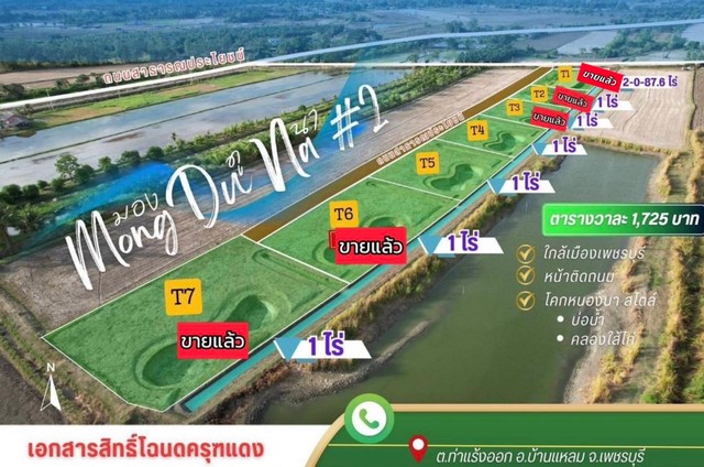 ขายที่ดินไอหนุ่มเมืองเพรช รักเธอเหม็ดใจ ที่ดินสวย มองดูนา เฟส2