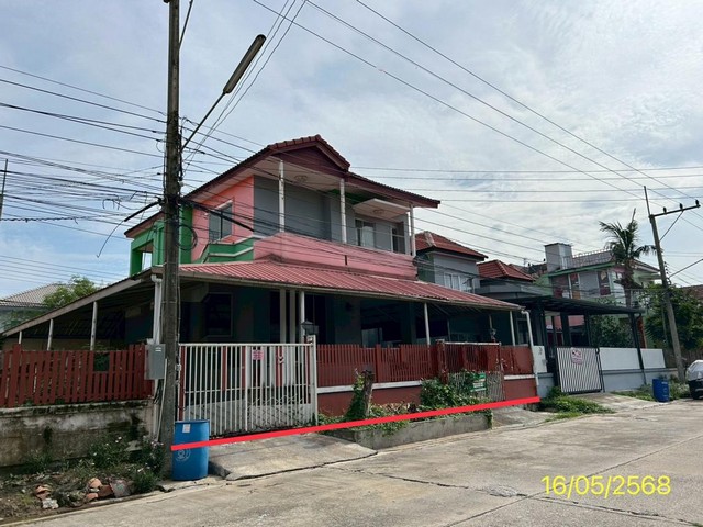 ขายบ้านเดี่ยวหมู่บ้าน เดอะมันนี่ มี ถ.เลียบคลองสาม ต.คลองสาม อ.คลองหลวง จ.ปทุมธานี