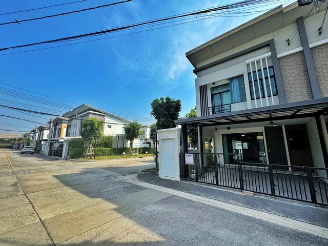 ขายบ้าน เดอะทรัสต์ ราชพฤกษ์ รัตนาธิเบศร์ หลังมุม ติดสวน ใกล้สวนส่วนกลาง