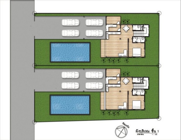 บ้านใหม่ 2 ชั้น ทำเลดี พื้นที่กว้าง น้ำไม่ท่วม สันผักหวาน หางดง