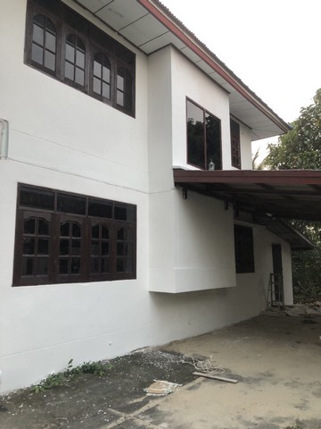 อสังหาเลือกดูจับจองได้ บ้านปูน 1 ชั้น ต.บางเลน อ.บางใหญ่ 100 วา แหล่งเจริญ  นนทบุรี เนื้อที่ ราคาคุยได้ค่ะ