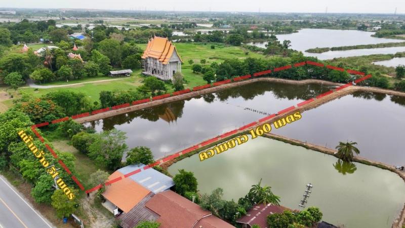  ขายด่วนราคาพิเศษ! ที่ดินเปล่าแปลงสวย ขนาด 5 ไร่ 1 งาน ตำบลสระสี่มุม กำแพงแสน นครปฐม ปัจจุบันทำกิจการบ่อกุ้ง  