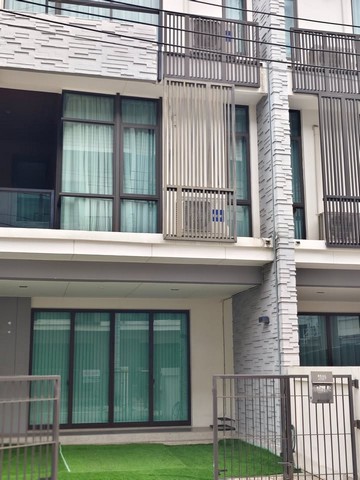 HR2607ให้เช่าทาวน์โฮม 3 ชั้น โครงการ Plex บางนา เฟอร์ครบพร้อมอยู่ เหมาะทำออฟฟิศหรือพักอาศัย