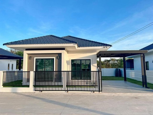 [ขาย] บ้านเดี่ยวโครงการพิมพ์นาภรณ์ | นิคมพัฒนา ระยอง | 50-54 ตร.ว. | 2 ห้องนอน | หลังสุดท้าย 1.99 ล้าน