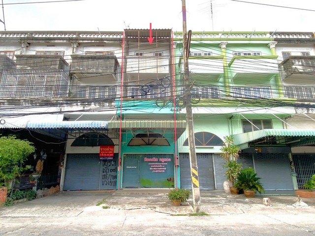 ขายอาคารพาณิชย์ 3 ชั้น ซ.โปษยานนท์ ถ.พระยาสัจจา ต.บ้านสวน อ.เมืองชลบุรี จ.ชลบุรี