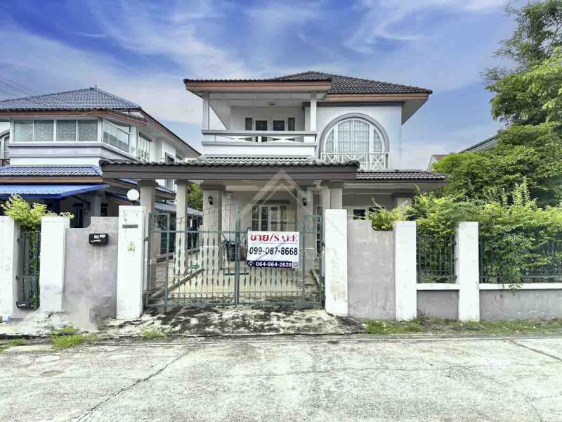 บ้านเดี่ยว 2 ชั้น หมู่บ้าน ปาริชาติ ถนน345 บางคูวัด ปทุมธานี