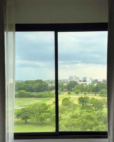 ปล่อยเช่า V Condo Salaya วิวสนามกอล์ฟ เงียบสงบ เป็นส่วนตัว คอนโดใกล้มหิดล พร้อมเข้าอยู่