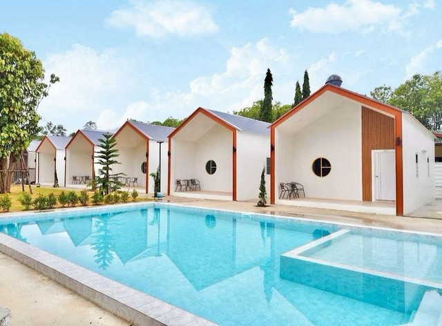 บ้านหลังใหญ่ พร้อมกิจการรีสอร์ตและโรงแรม สันกลาง สันกำแพง