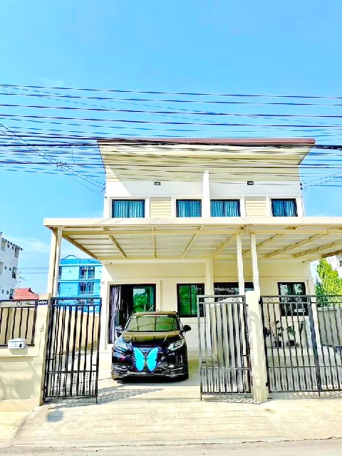 APLสุวรรณภูมิ 4กม. 2 นอน 2 น้ำ สจล.4 กม. โลตัส ลาดกระบัง 900ม. หลวงแพ่ง ให้เช่าบ้าน 1หลัง 19ตร.วา.พร้อมเฟอร์ ตลาดหัวตะเข้ 1.7 กม.