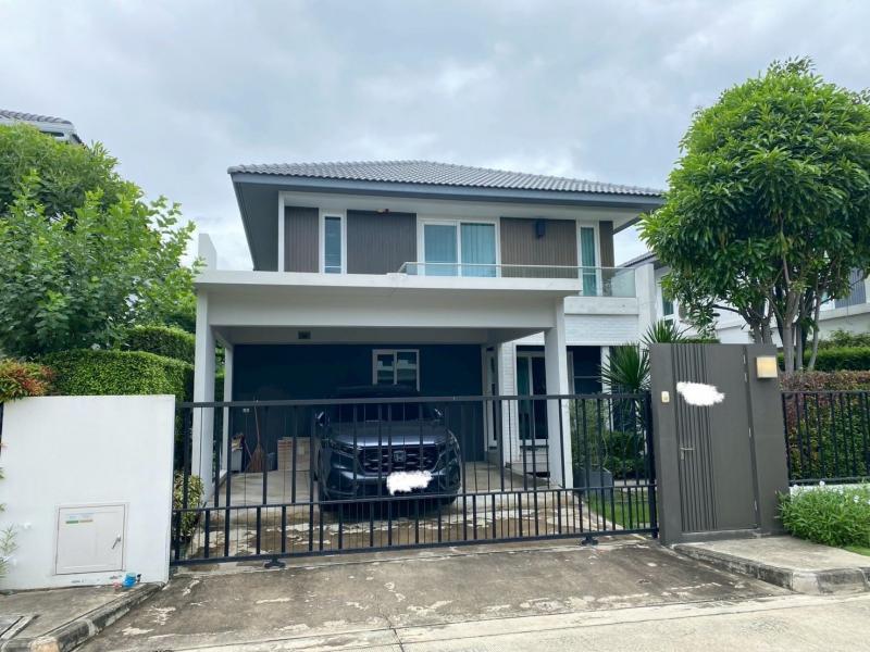 HR2611ให้เช่าบ้านเดี่ยวโครงการมัณฑนา อ่อนนุช–วงแหวน 5 พร้อมอยู่ สไตล์โมเดิร์น ใกล้เมกะบางนา