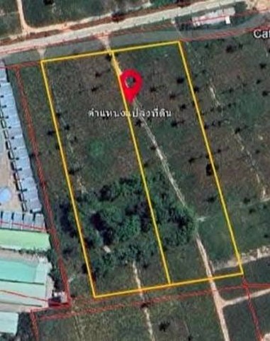 ที่ดินเขาคันทรงชลบุรี  ผังม่วงลาย พื้นที่สีม่วงลายเขตEEC เนื้อที่ดิน   11 ไ ร่ ( 2  โฉนด  )