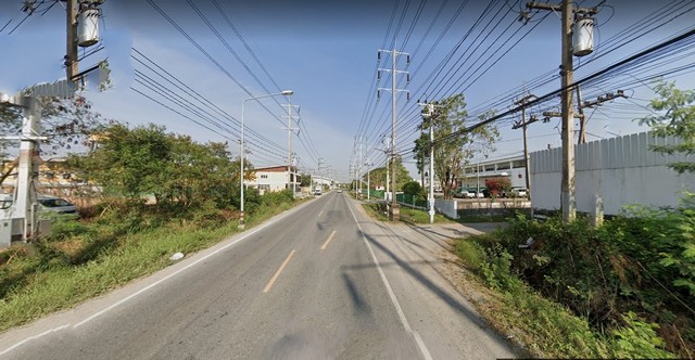 ขายที่ดิน 30 ไร่ติดคลองและติดถนน 2 ด้าน ใกล้ถนนสิริโสธร  ผังสีเหลือง ต.หนองจอก อ.บางปะกง