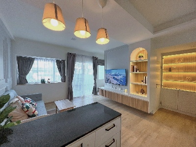 บางนา-รามคำแหง 2มบ.อินดี้ ให้เช่าทาวน์โฮมหรู 2 ชั้น 2 นอน  MRT ศรีเอี่ยม 4.2 กม. 3 น้ำ 22ตร.วา.172ตร.ม..จัดเต็มเฟอร์