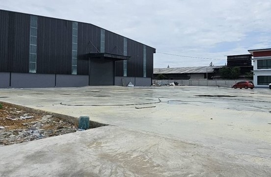  ให้เช่าโกดัง สร้างใหม่ เนื้อที่ 7.5 ไร่ โกดัง 3,000 ตรม. ออฟฟิศ 2 ชั้น 360 ตรม.อยู่นาโคก สมุทรสาคร 