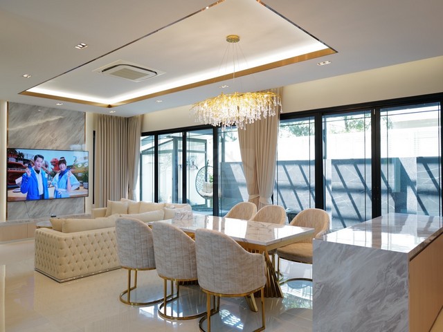 ให้เช่าบ้านเดี่ยวหรู 120 ตรว 4 ห้องนอน โครงการ The Pavilla กาญจนาภิเษก-บางบอน 3   สระว่ายน้ำส่วนตัว เฟอร์พร้อมอยู่