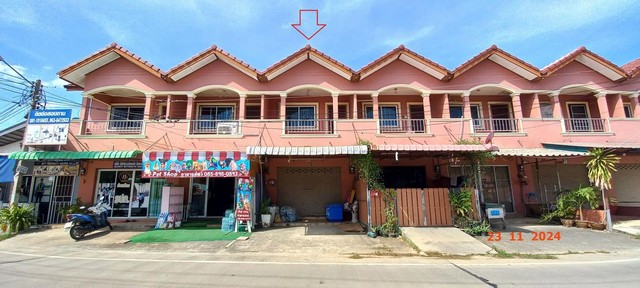 ขายอาคารพาณิชย์ 2 ชั้น ซ.ชัยพรวิถี 21 ถ.คู่ขนานสายกรุงเทพฯ - พัทยา (ทล.7) หนองปรือ บางละมุง ชลบุรี