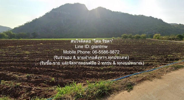 ขายที่ดินไร่สวนทางการเกษตร (ติดถนน และติดเขา) 0-3-0 ไร่ (300 ตร.ว.) ราคา 397,500 บาท (โอนฟรี)