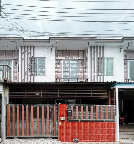  AHB-074   townhome ขายทาวน์เฮ้าส์ 2 ชั้น ซ.วัชรพล (แถวสายไหม) ใกล้ทางด่วน และรถไฟฟ้า 18.6 ตร.ว. 3 น 2 น้ำ 1 จอดรถ ใหญ่ 19 ตร.ว. 3 ห้องนอน 1990000 - ใกล้กับ BTS สถานีคูคต และตลาดวงศกร  สวยและดี