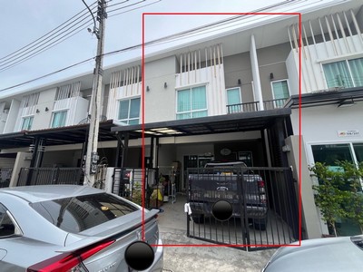 ทาวน์โฮมพร้อมอยู่ ต่อเติมครบ! ขายบ้าน City Sense ศาลายา 2นอน 2น้ำ ครัวหินอ่อน ใกล้ Central & ม.มหิดล 