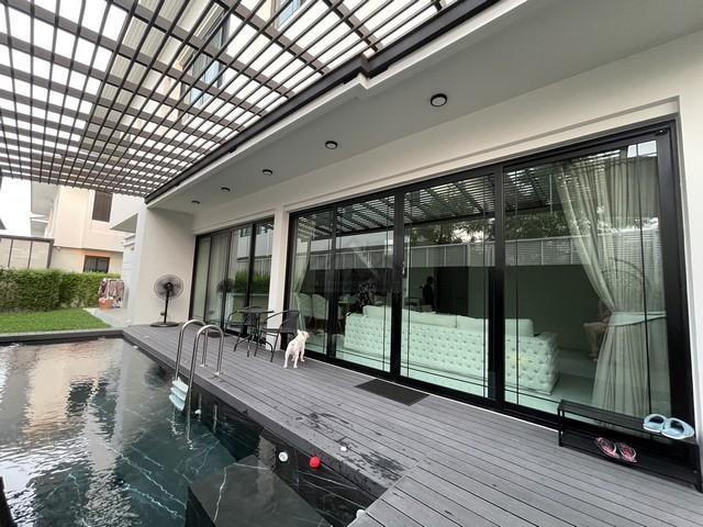 ให้เช่าบ้านเดี่ยว 120 ตรว. The Pavilla กาญจนาภิเษก-บางบอน 3 มีสระว่ายน้ำส่วนตัว ใกล้ Big C บางบอน