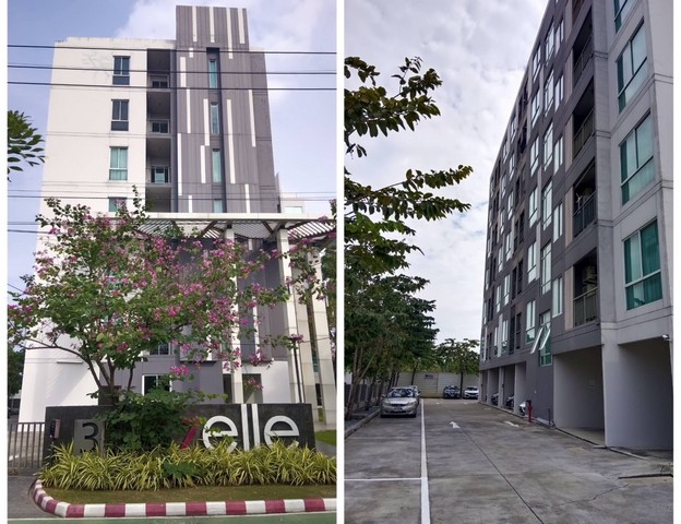 ขายคอนโด Zelle ศาลายา  ขนาด 30 ตารางเมตร ตกแต่งพร้อมอยู่ เฟอร์นิเจอร์ครบ