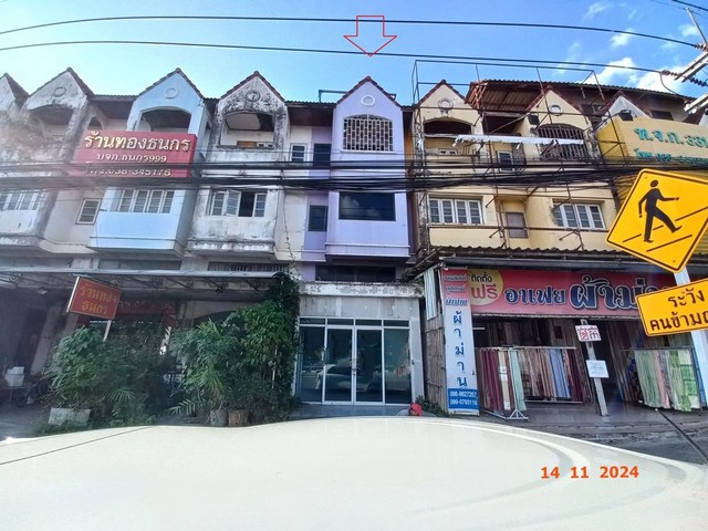 ขายอาคารพาณิชย์ บ่อวินเมืองทอง ถ.ฉะเชิงเทรา - สัตหีบ (ทล.331) บ่อวิน ศรีราชา ชลบุรี