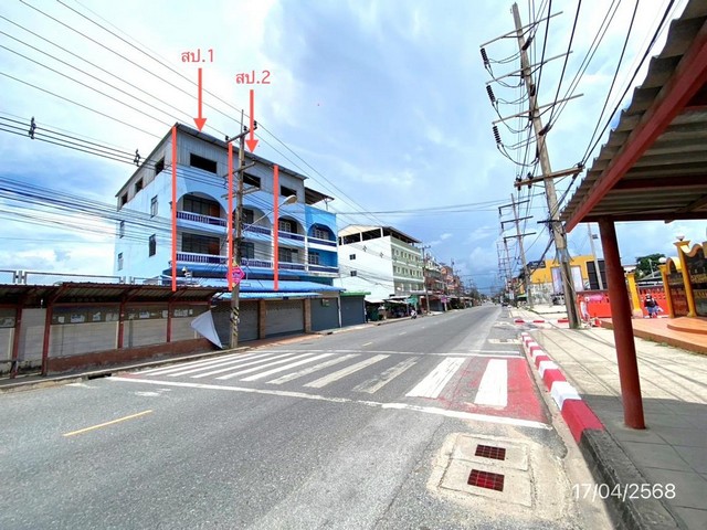 ขายอาคารพาณิชย์ 3 ชั้น ถ.ทุ่งสุขลา ต.ทุ่งสุขลา ต.ศรีราชา จ.ชลบุรี