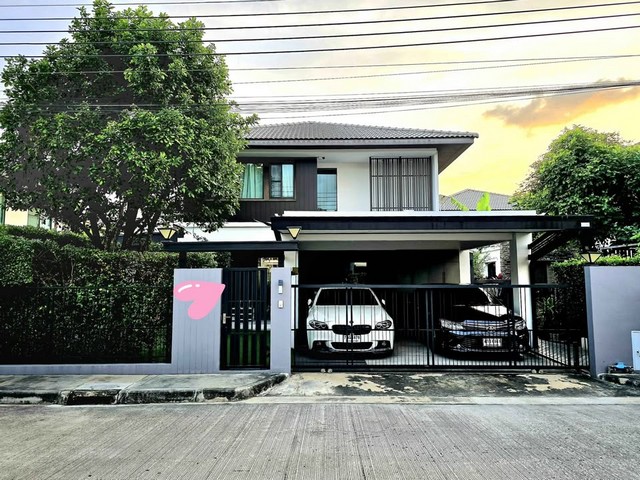 รหัสC6828 ให้เช่าบ้านเดี่ยว 2ชั้น โครงการมัณฑนา 1 บางนา กม.7 ซอยราชวินิตบางแก้ว ใกล้เมกาบางนา