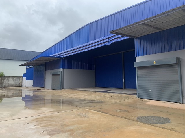  ให้เช่าโกดังสร้างใหม่  1,600 ตารางเมตร มีออฟฟิศ  ต.พันท้ายนรสิงห์ สมุทรสาคร  รถคอนเทนเนอร์เข้าได้