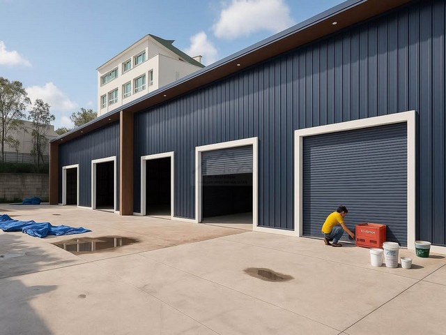 ให้เช่าโกดังพร้อมออฟฟิศสร้างใหม่สุดโมเดิร์น 108 ตรม. ซอยสุขุมวิท 93  ห่าง BTS บางจาก 800 เมตร