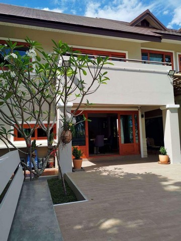 บ้านสวน สไตล์ล้านนาประยุกต์ บรรยากาศดี  ร่มรื่น ติดน้ำ ดอยสะเก็ด