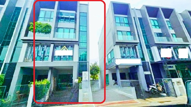 แฮปปี้ อเวนิว ดอนเมือง 800 ม. ถ.สรงประภา ลิฟท์พร้อม โฮมออฟิศ 4ชั้น 4นอน 6น้ำ หลังหัวมุมติดสวน 23ตร.วา. 360ตร.ม. 8 แอร์ รร.นานาชาติฮาร์โรว์ 