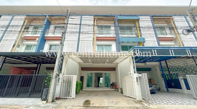 P3 ทาวน์โฮม 3 ชั้น ชวนชื่นโมดัส วิภาวดี - รังสิต พร้อมอยู่